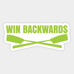 Win Backwards Sticker